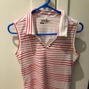 NIKE WOMENS SLEEVELESS GOLF POLO SHIRT